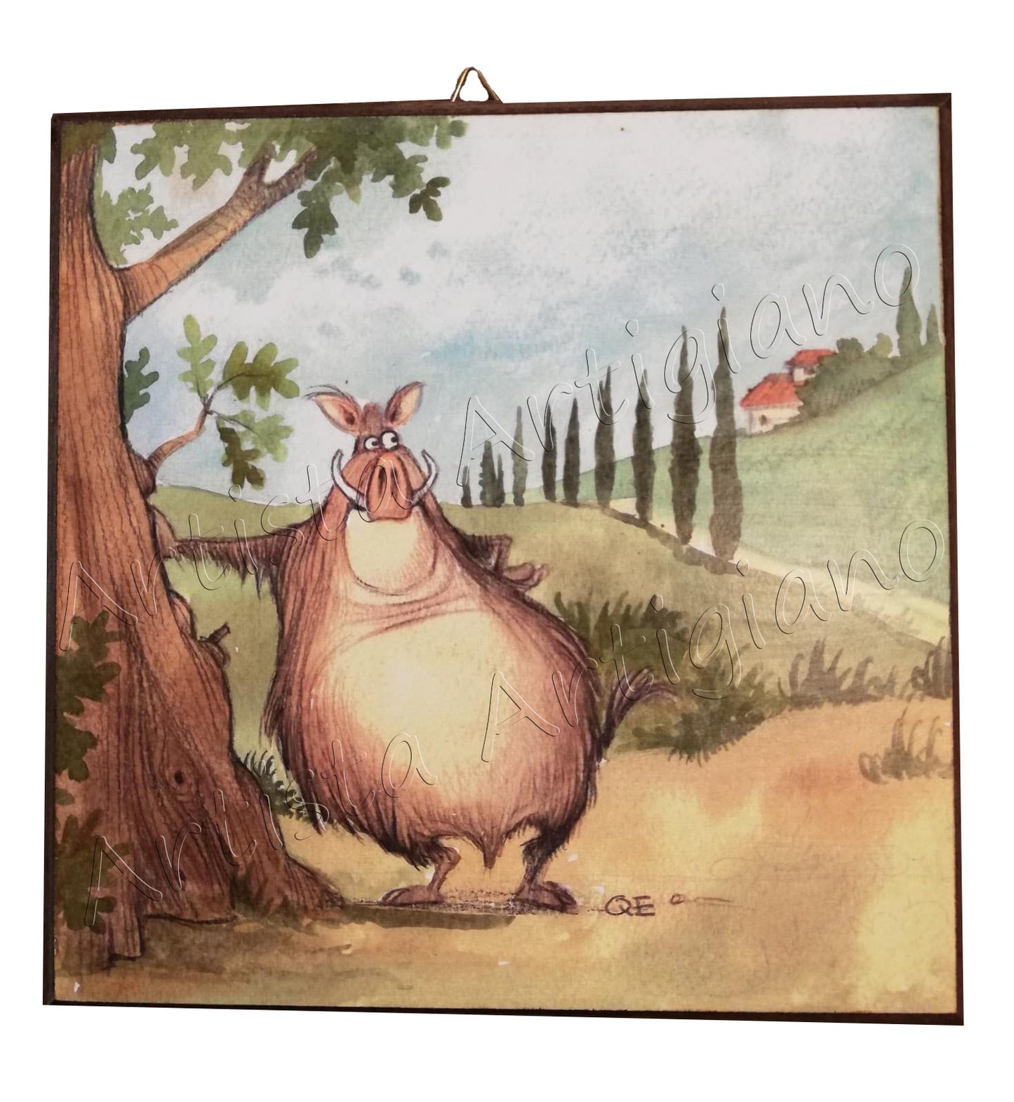 Wild boar in Tuscany