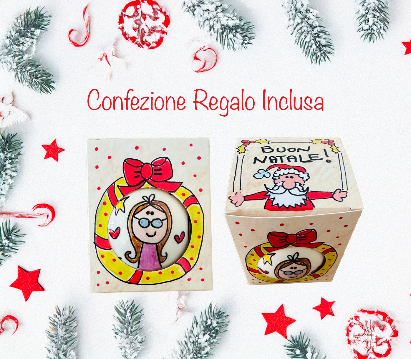 Palla di Natale Nonna