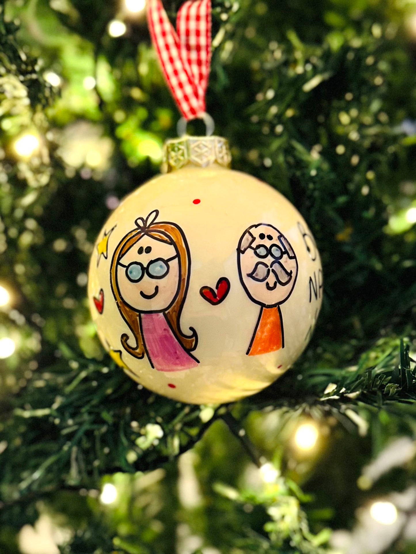 Palla di Natale Nonni