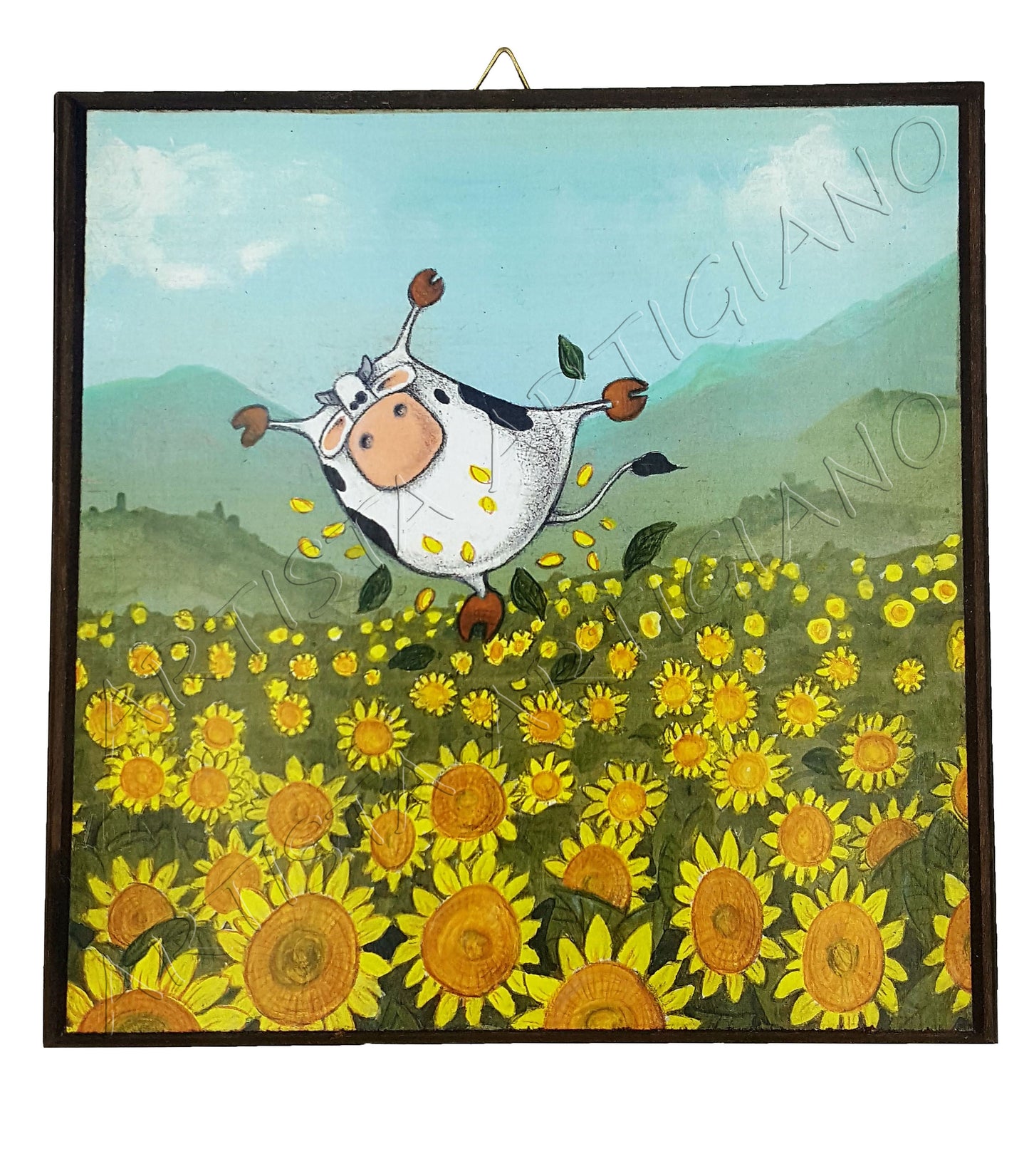 Cow Sunflowers