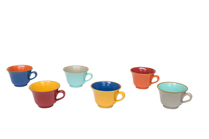 Tazza latte colorata