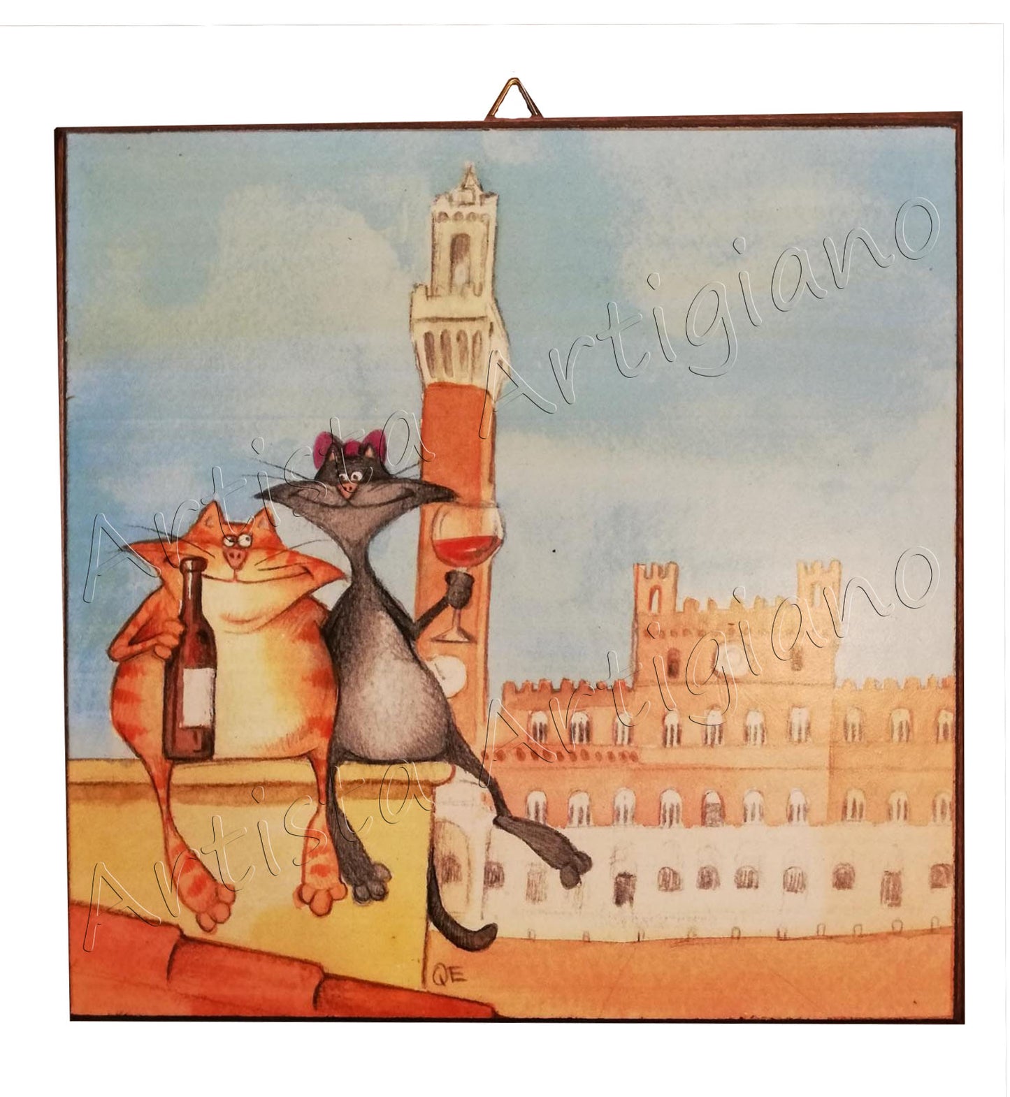 Cats in Siena