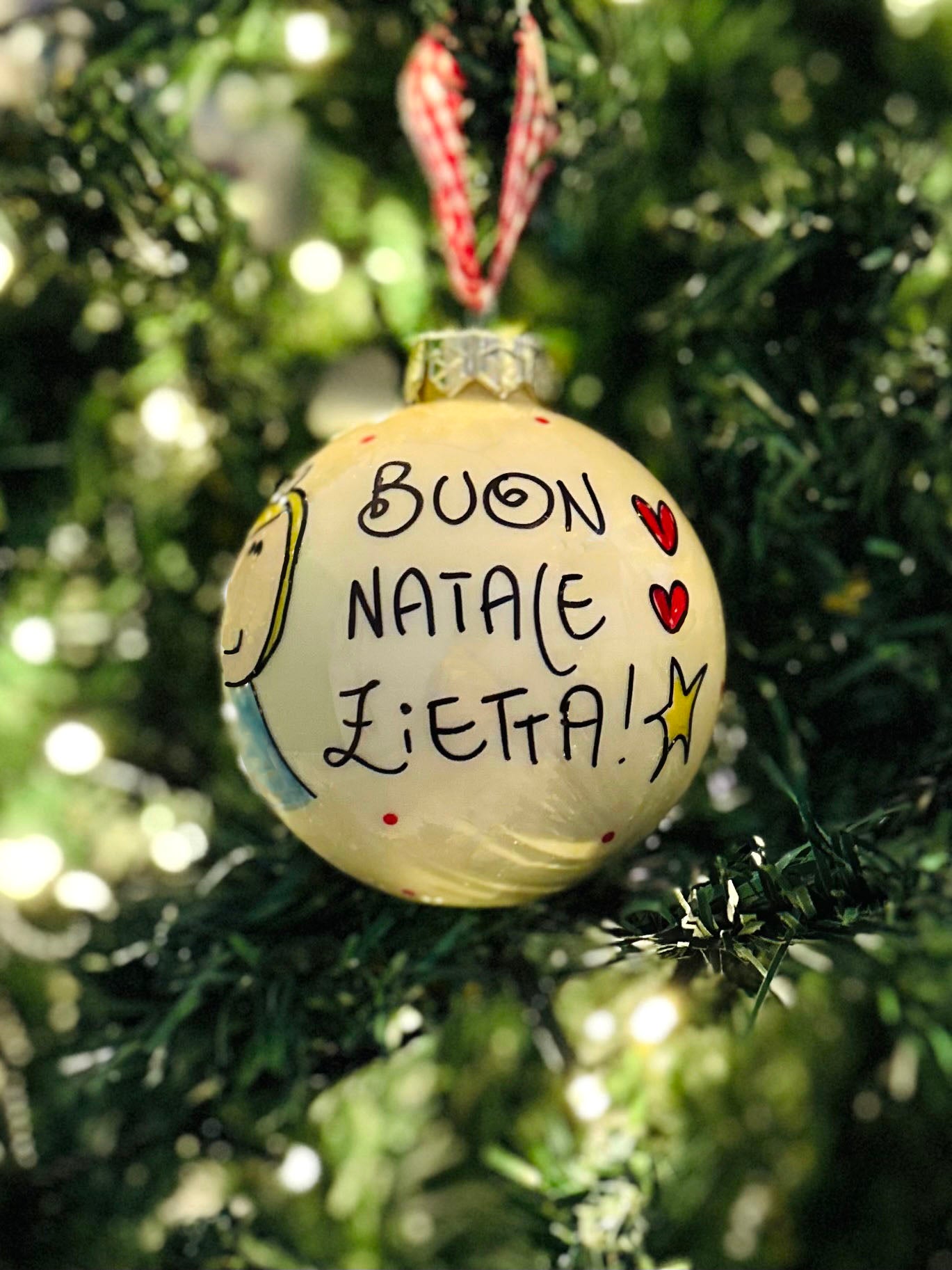 Palla di Natale Zia